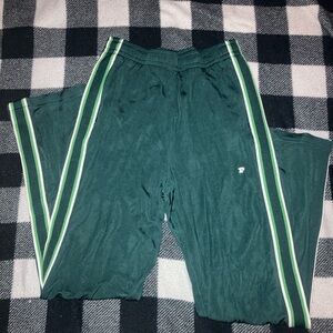 VS PInK wide leg track pants